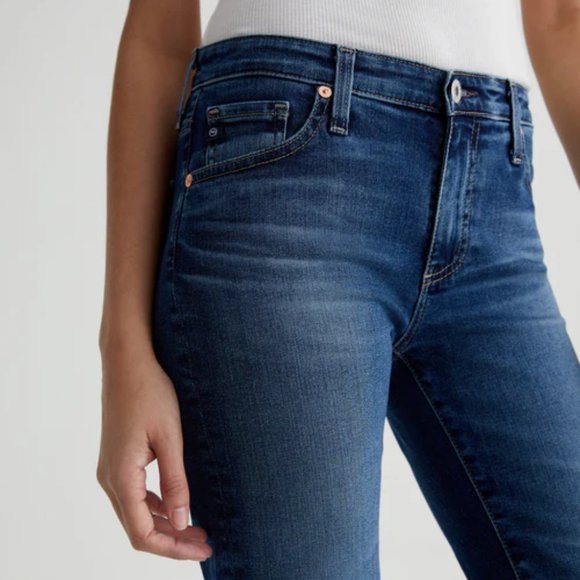 NEW AG Jeans Angel Extended Bootcut Denim women Jeans - Low Rise 252 - Picture 5 of 11
